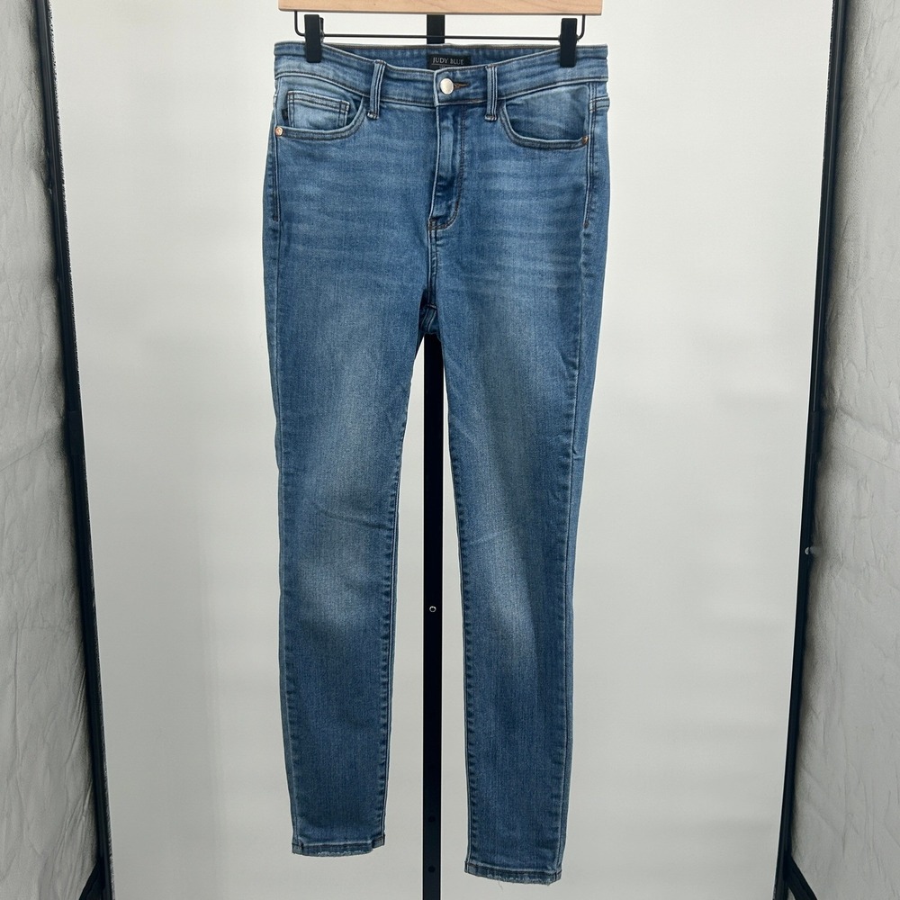 Judy Blue Mid-Rise Vintage Skinny Jeans Medium Wash JB82548 Size 11/30